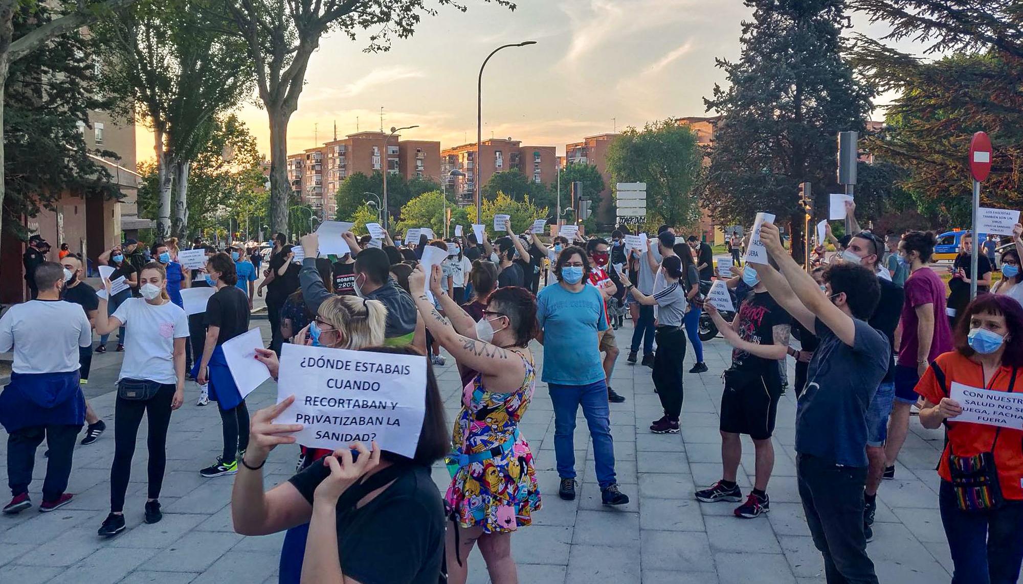 Concentración Moratalaz -Sanidad Pública